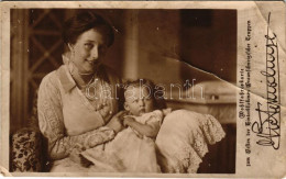 ** T4 Prinzessin Viktoria Luise Von Preussen Und Sohn. Wohlfahrtskarte Zum Besten Der Hinterliebenen Braunschweigischer  - Non Classificati