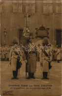 * T3 Kronprinz Georg Und Prinz Christian. Original Aufnahme F. A. Sasse / György Szász Trónörökös és Krisztián Herceg Eg - Non Classificati