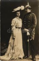 * T2/T3 Prinz Eitel Friedrich Und Prinzessin Sophie Charlotte. Original Aufnahme Von Feilner & Mohaupt / Eitel Frigy - Non Classificati