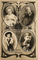 * T3 Kaiser Wilhelm II. Kaiserbilder, Adolph Engel / II. Vilmos Német Császár Gyermekkorában / Emperor Wilhelm II Of Ger - Non Classificati