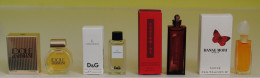 Lot De 4 Miniatures Pour Femme (Armani, Dolce & Gabbana, Shiseido Et Mori) - Miniatures Womens' Fragrances (in Box)