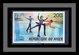 Niger 027c N°496 Non Dentelé Imperf SPORT Patinage MNH ** - Figure Skating