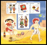 INDIA 2009 "CHILDREN'S DAY" M/S MNH - Blocks & Sheetlets
