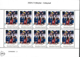 Nederland  2025-2 Volleyball Postfris/mnh/neuf - Neufs