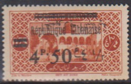 Grand Liban 105c** Variété Surcharge Arabe Renversée - Autres & Non Classés