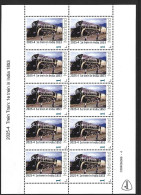 Nederland  2025-4 Trein: 1e Trein India 1853  First Train India  Sheetlet  Postfris/mnh/neuf - Neufs