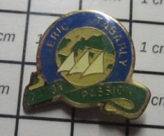 1320 Pin's Pins / Beau Et Rare / SPORTS / BATEAU VOILE VOILIER ERIC TABARLY ACTION PASSION - Zeilen