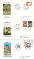 Denmark 1978;  7 Issues On FDC. - FDC