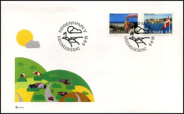 Denemarken - FDC - Strand - FDC
