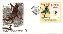 RSA - FDC - Total STampex 95 - Ilsapex 1998 - FDC