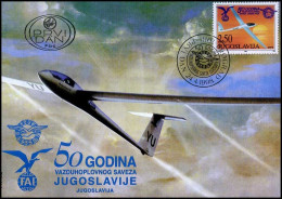 Joegoslavië - FDC - Vliegtuig - FDC