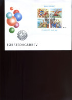 Noorwegen  -  FDC  -  Balsporten - FDC
