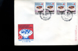 Joegoslavië  -  FDC  -  Rode Kruis - FDC