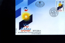 Joegoslavië  -  FDC  -  Solar Energy - FDC