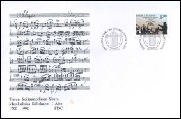 Finland  -  FDC  -  Muziek - FDC