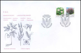 Finland  -  FDC  -  Bloemen - FDC