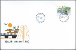 Finland  -  FDC  -  Iisalmi 1891-1991 - FDC