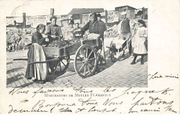 BELGIQUE #FG60432 MARCHANDES DE MOULES FLAMANDES - Old Professions