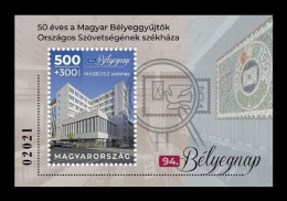 Hungary 2021 Mih. 6205 (Bl.454) Stamp Day. Headquarters Of The National Federation Of Hungarian Philatelists MNH ** - Ungebraucht