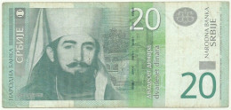 SERBIA - 20 Dinara - 2013 - Pick 55.b - Série AA - Serbia