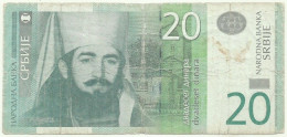 SERBIA - 20 Dinara - 2013 - Pick 55.b - Série AB - Serbia
