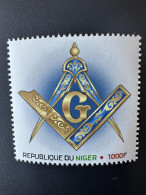 Niger 2023 Mi. ? Personalized Franc-maçons Freimaurer Freemasonry Masonic Stamp - Freemasonry