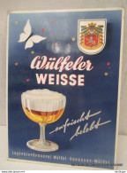 Fort Carton Publicitaire - Biere  WEYSSE - Alcohols