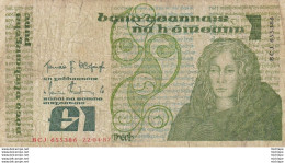 IRLANDE  Billet De  1 Livre  22/04/87 - Ireland