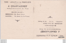 BUVARD   J. CHASTAIGNET 21cm X 12  Cm - Liquor & Beer