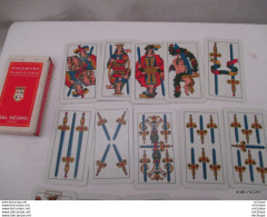 TAROT, DIVINATOIRE ,VOYANCE- CARTOMANCIE - ANCIEN  JEU - DAL NEGRO- 40 Cartes 10 Cm Sur 5,5  T B Etat - Tarot