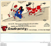 BUVARD  VACHE  QUI RIT   PAR  DUBOUT 21X13 TRES BON ETAT - Dairy