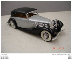 N°11=32 MERCEDES BENZ 540K GRISE ET NOIRE MIRA MAD IN  SPAIN   21X8 Cm - Jouets Anciens