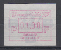 Belgien FRAMA-ATM Sonderausgabe BRUPHILA `95 ** - Autres & Non Classés
