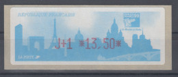 Frankreich LISA-ATM PHILEXFRANCE 99  Wert J+1 13,50 ** - Autres & Non Classés