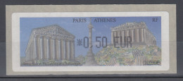 Frankreich LISA-ATM Paris - Athen 2004, Wert 0,50 EUR ** - Autres & Non Classés