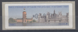 Frankreich LISA-ATM Phil. Herbstsalon Paris-Stockholm, Wert E 0,48 EUR ** - Autres & Non Classés
