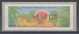 Frankreich LISA-ATM  Exotische Früchte 2006 , Wert 0,48 EUR ** - Autres & Non Classés