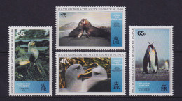 Südgeorgien Und Süd-Sandwich-Inseln 1994 Tiere Der Antarktis Mi-Nr. 235-238 ** - Géorgie Du Sud