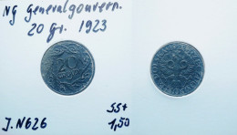 Nebengebiete,Generalgouvernement 20 Grozy 1923 - Autres & Non Classés