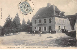 CHATELUS MALVALEIX - Avenue Et Hôtel Saint Pierre - Très Bon état - Chatelus Malvaleix