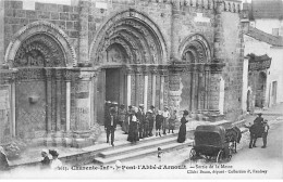 PONT L'ABBE D'ARNOULT - Sortie De La Messe - Très Bon état - Pont-l'Abbé-d'Arnoult