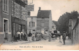 CHARS - Rue De La Gare - Très Bon état - Chars