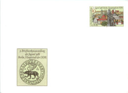 DDR - Berlin - 9. Briefmarkenausstellung 1986 - Ganzsache - Postkarten - Ungebraucht