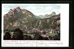 AK Näfels, Bergpanorama Mit Rautispitz - Näfels