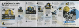 Argentina 2016 The Road To Independence, Folded S/s, Mint NH, History - History - Ongebruikt