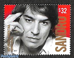 Argentina 2017 Sandro Former 1v, Mint NH, Music - Ongebruikt