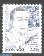 Monaco 2023 Sergueï Rachmaninov 1v, Mint NH, Performance Art - Music - Art - Composers - Ongebruikt