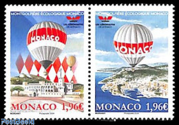 Monaco 2024 Hot Air Balloons 2v [:], Mint NH, Transport - Balloons - Ongebruikt