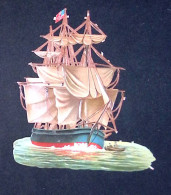 Découpi, Chromo, Bateau, Voilier, Barque - Other & Unclassified
