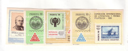 ARGENTINE 1979 BLOC Prenfil 80  YVERT N°B20/23 NEUF MNH** - Blocks & Sheetlets